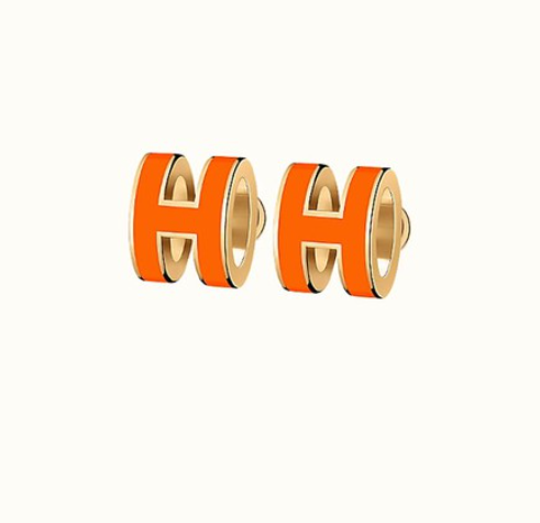 ¡®Lumi¡¯MINI POP H EARRINGS ORANGE