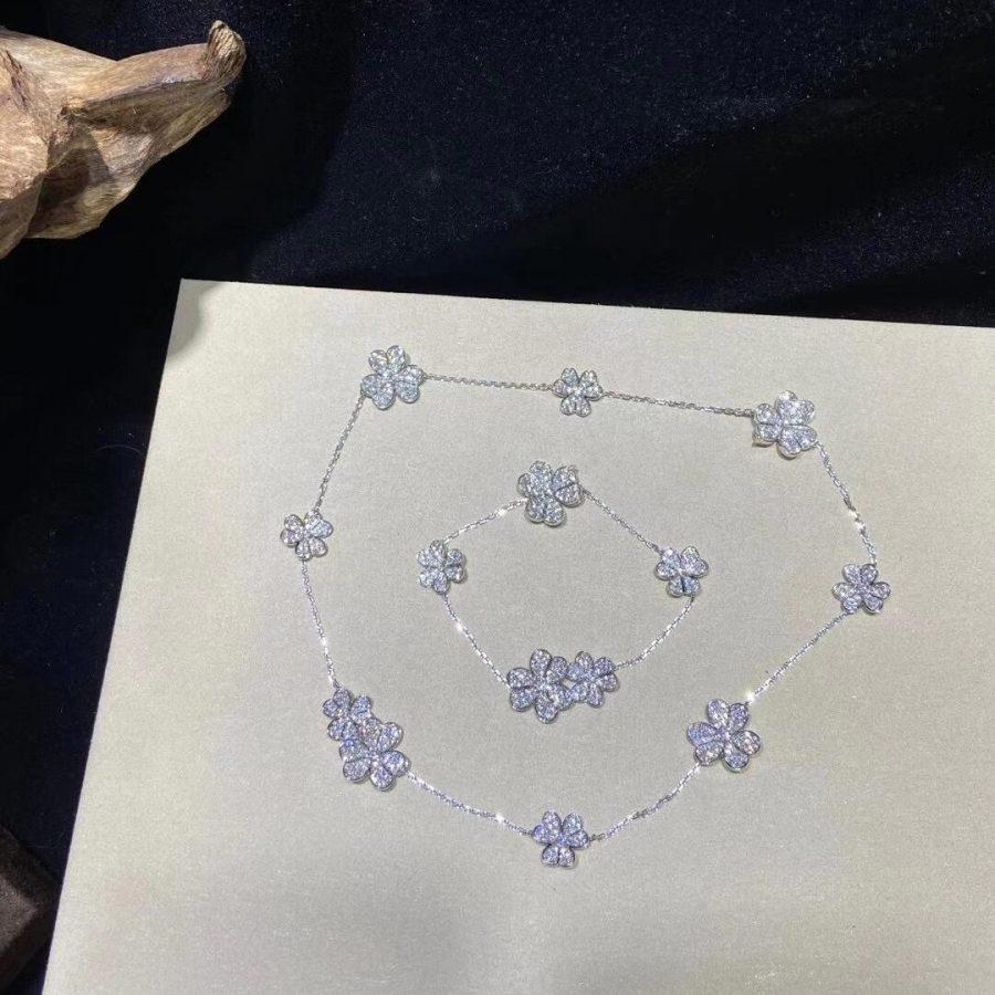 ¡®Lumi¡¯FRIVOLE SILVER 5 FLOWERS BRACELET
