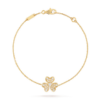 Lumi® FRIVOLE GOLD BLUMEN-DIAMANT-ARMBAND