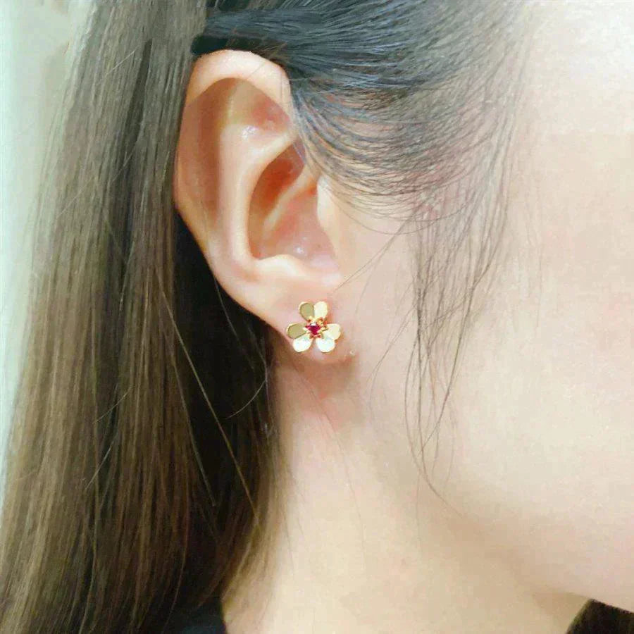 ¡®Lumi¡¯FRIVOLE  FLOWER PINK EARRINGS