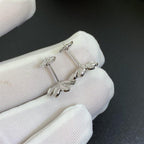 ¡®Lumi¡¯FRIVOLE MINI SILVER FLOWER EARRINGS