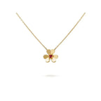 ¡®Lumi¡¯FRIVOLE GOLD FLOWER NECKLACE