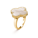 ¡®Lumi¡¯CLOVER WHITE MOP RING