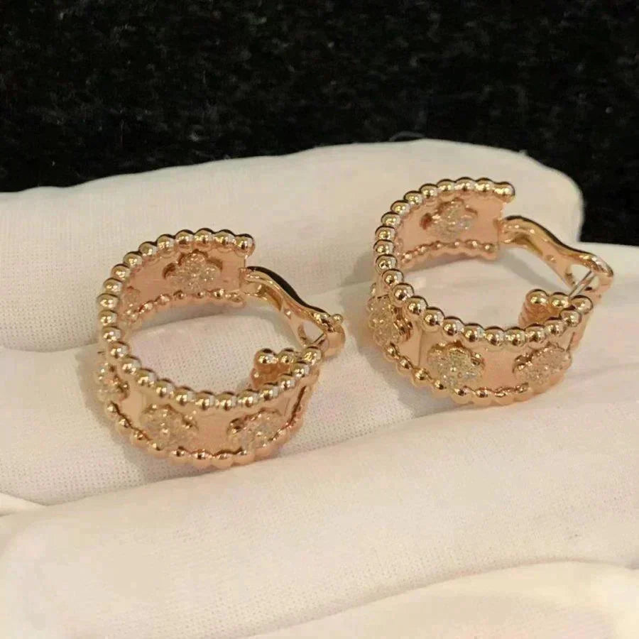 ¡®Lumi¡¯PERLEE DIAMOND EARRINGS