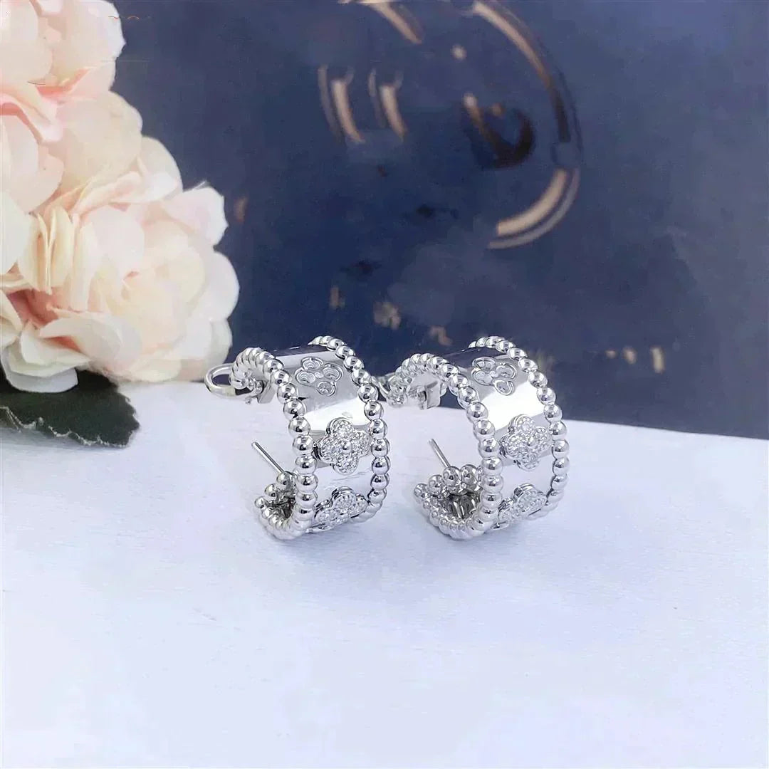 ¡®Lumi¡¯PERLEE DIAMOND EARRINGS