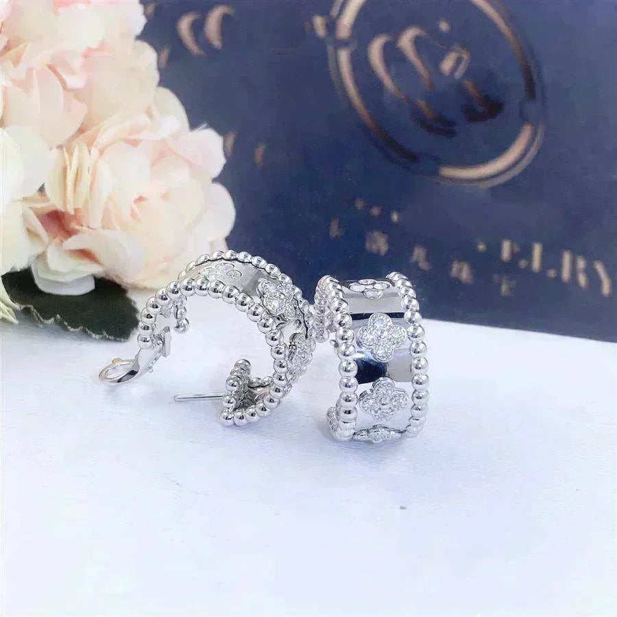 ¡®Lumi¡¯PERLEE DIAMOND EARRINGS