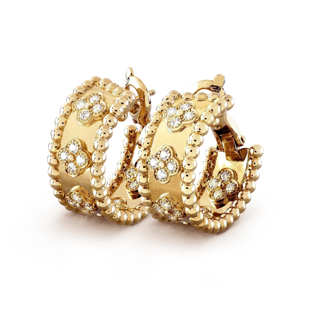 ¡®Lumi¡¯PERLEE DIAMOND EARRINGS