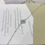 ¡®Lumi¡¯CLOVER  SINGLE FLOWER BRACELET SILVER