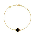 Lumi® CLOVER ONYX EINZELNE BLUMENARMBAND