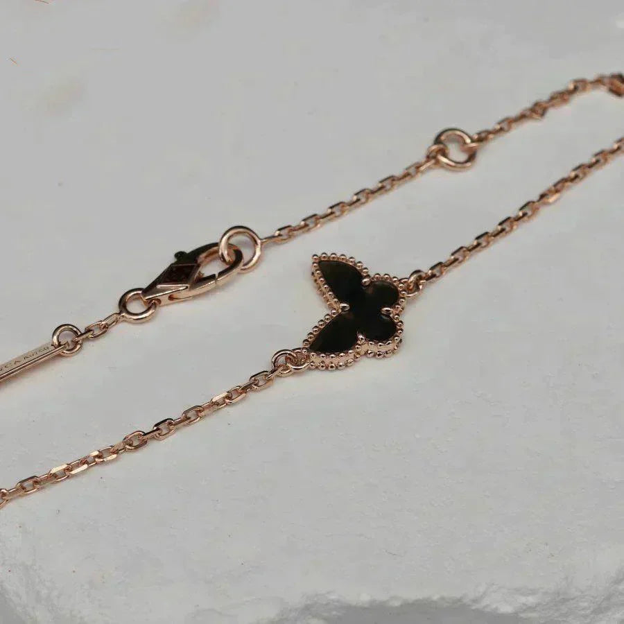 Lumi® Butterfly Onyx Butterfly Armband