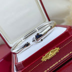 LumiPanthere Silbernes offenes Armband