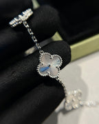 [Lumi jewelry] CLOVER 5 MOTIF LASER BRACELET COLLECTION